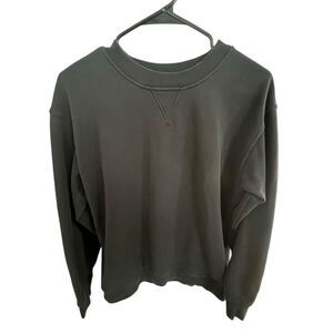 Lululemon Athletica Black All Yours Crewneck Heavyweight Sweatshirt